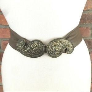Juliette Waist Wear Vintage Belt Paisley Buckle